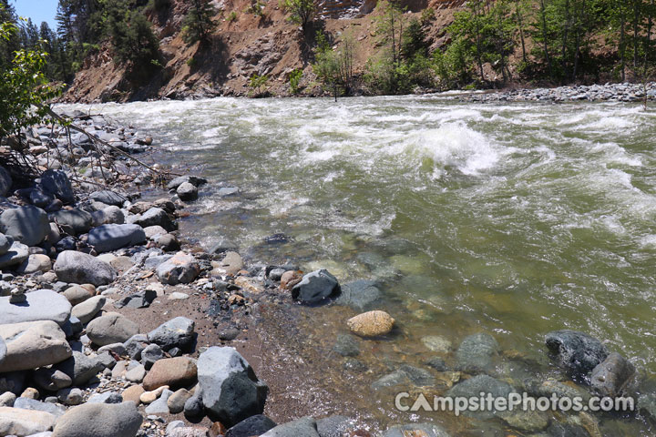 Trinity River Campground Trinity River Rapids