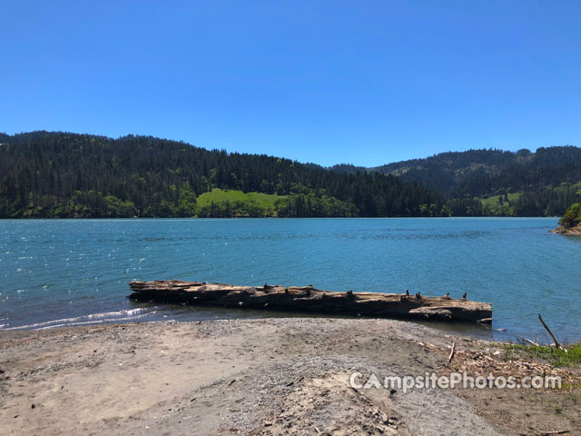 Bailey Canyon Campground Ruth Lake Scenic