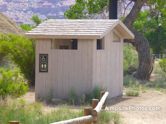 Swinging Bridge Campground Bathroom