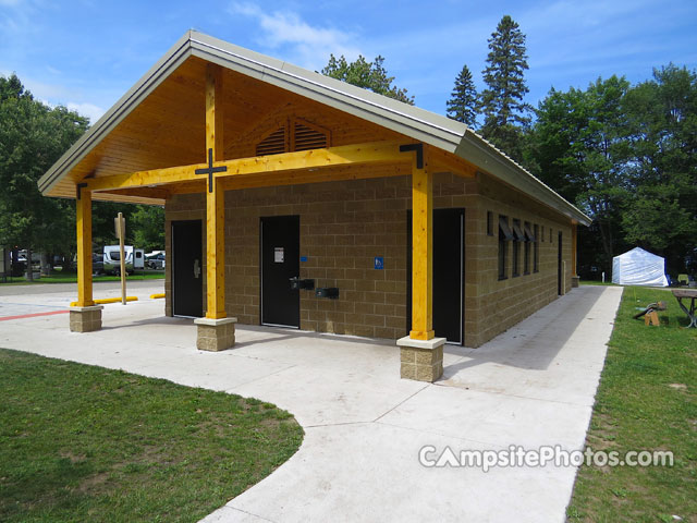 Brimley State Park Restrooms and Showers