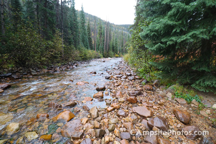 Cobblerest Campground Lower Provo River View