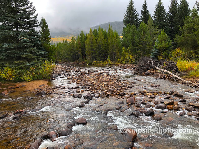 Lower Provo River Campground River View