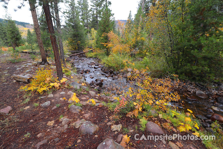 Yellow Pine Campground Creek Scenic