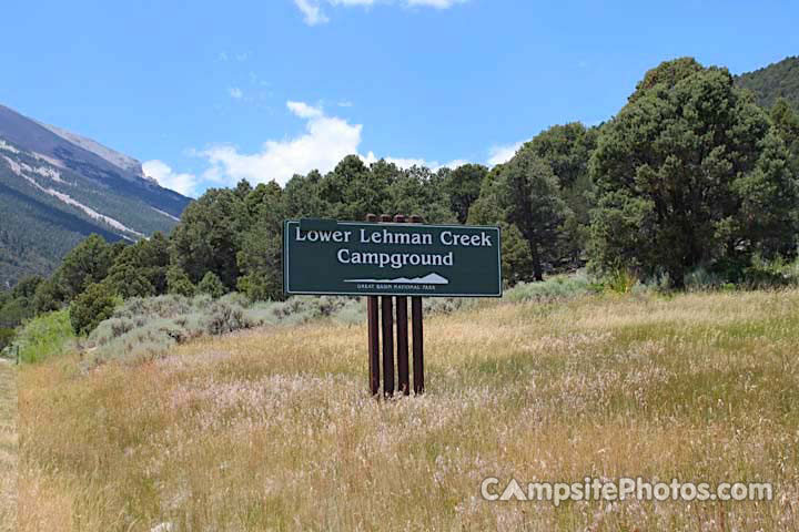 Lower Lehman Creek Sign