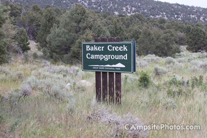 Baker Creek Sign