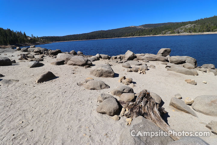 Pardoes Point Campground Beach