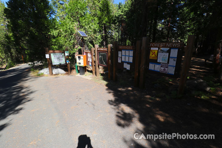 Pardoes Point Campground Pay Station