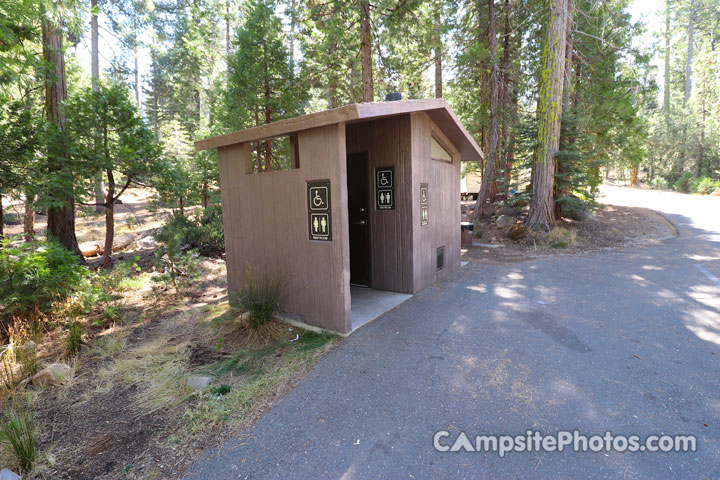 Pardoes Point Campground Vault Toilet