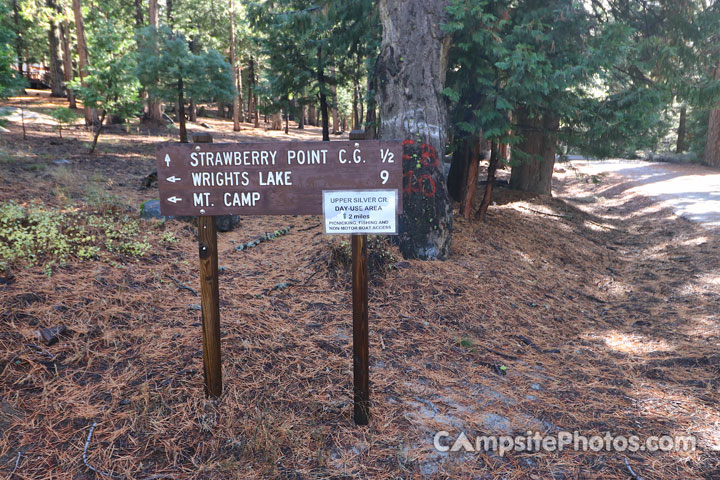 Strawberry Point Sign