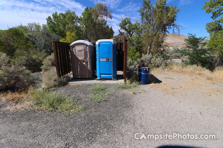 Lahontan SRA River Camp Vault Toilets