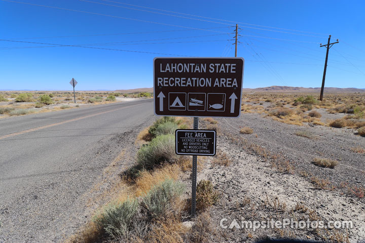 Lahontan SRA Sign