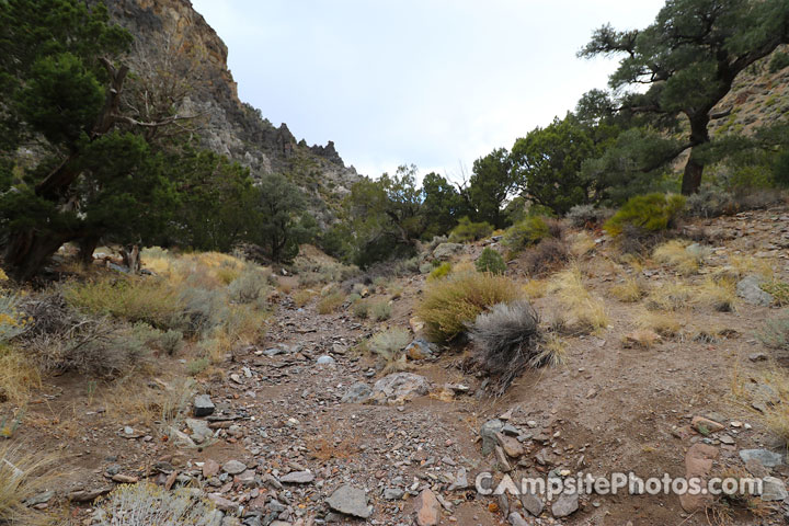 Meadow Valley Campground Creek Bed