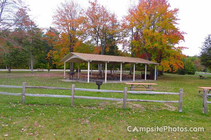 Burt Lake State Park Picnic Pavilion