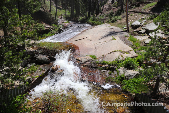 Big Meadows Campground Creek Waterfall