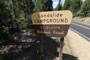 Landslide Campground Sign