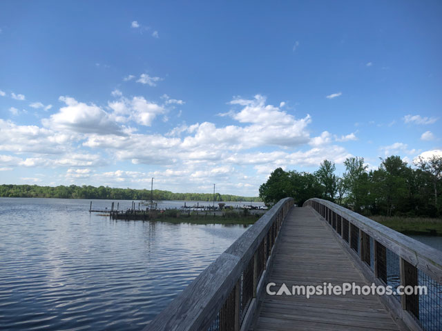 Smallwood State Park Footbridge