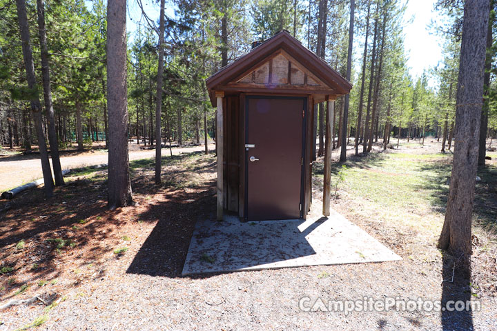 Cultus Corral Horse Camp Vault Toilet