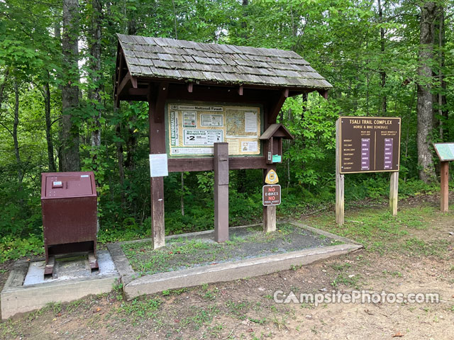 Tsali Campground Trail Info Station