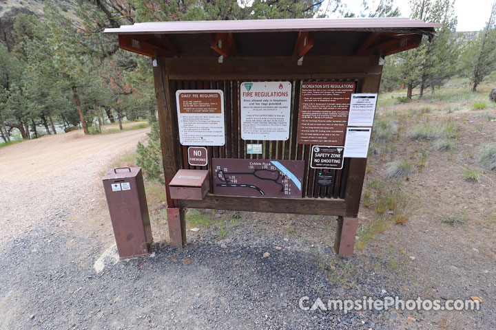 Cobble Rock Campground Pay Station