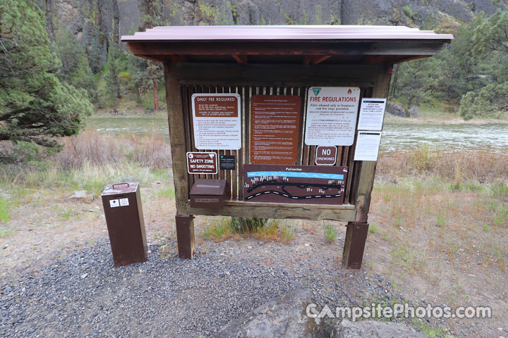 Palisades Campground Pay Station