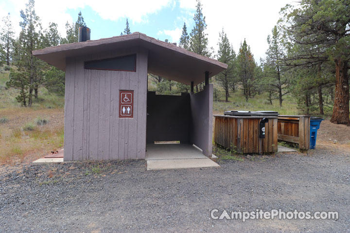 Palisades Campground Vault Toilets