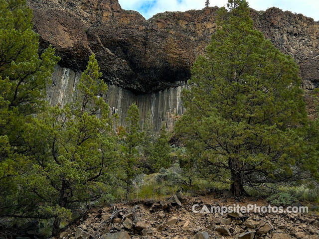 Post Pile Campground Scenic