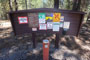 West South Twin Campground Info Board