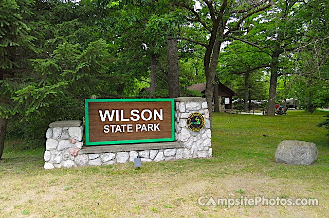 Wilson State Park Sign