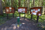 Marion Forks Campground Info Board