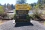 Marion Forks Campground Sign