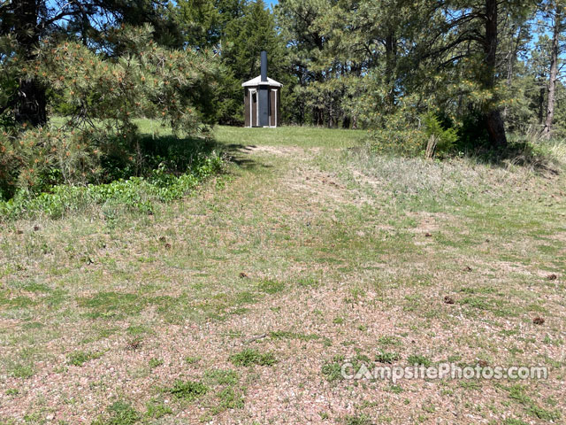 Natick Campground Vault Toilet