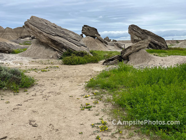 Toadstool Geologic Park Campground Scenic Rocks