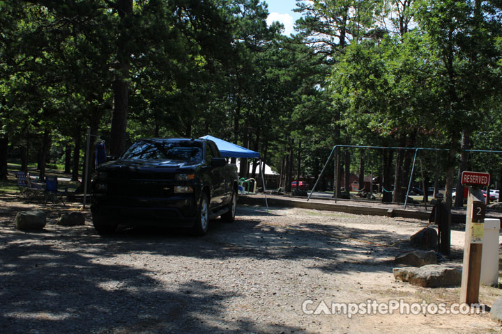 Mt. Nebo State Park Campsite 002