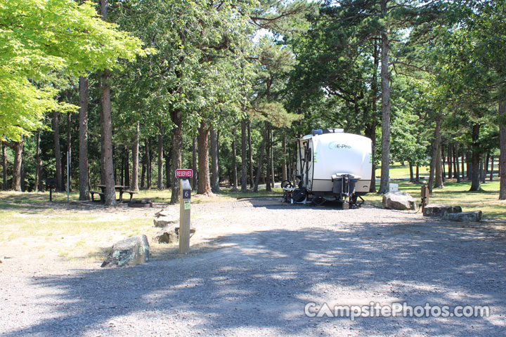 Mt. Nebo State Park Campsite 006