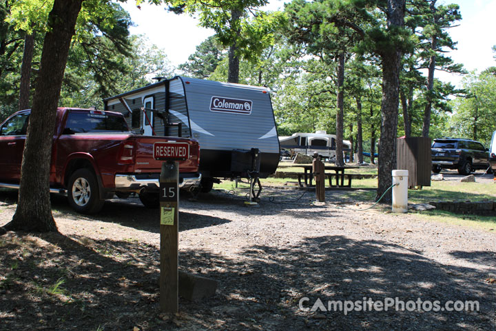 Mt. Nebo State Park Campsite 015