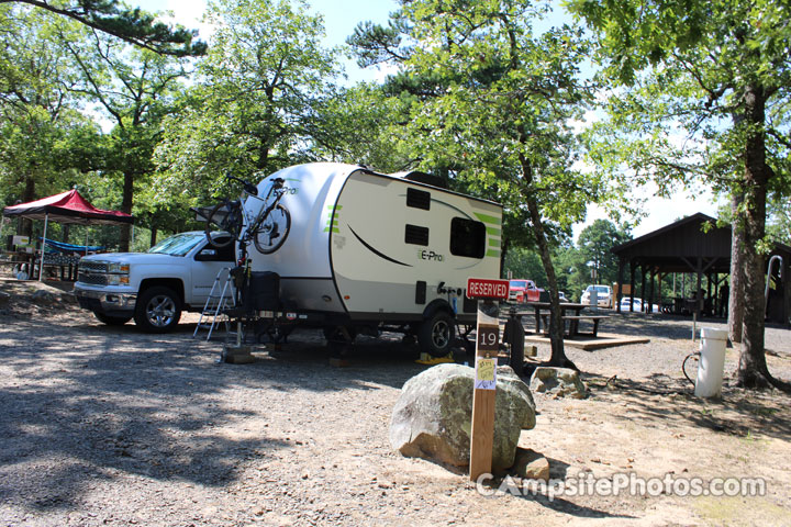 Mt. Nebo State Park Campsite 019