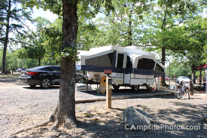 Mt. Nebo State Park Campsite 020