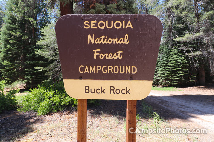 Buck Rock Campground Sign