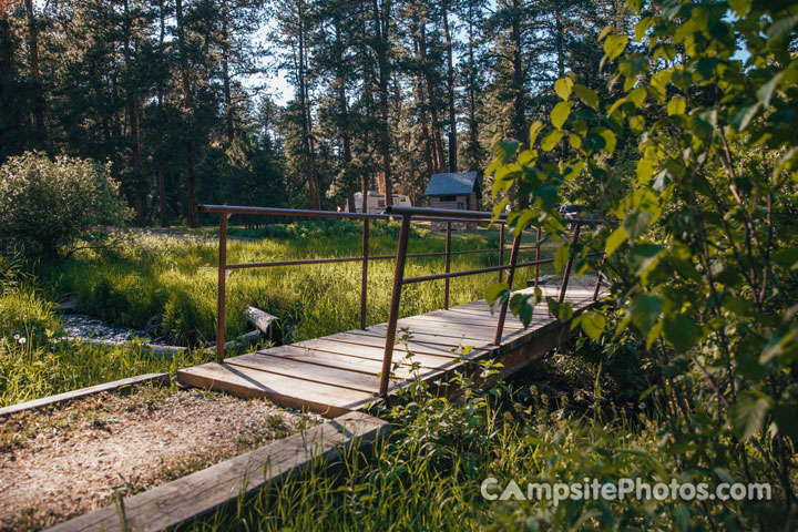 Boxelder Forks Campground Creek Bridge