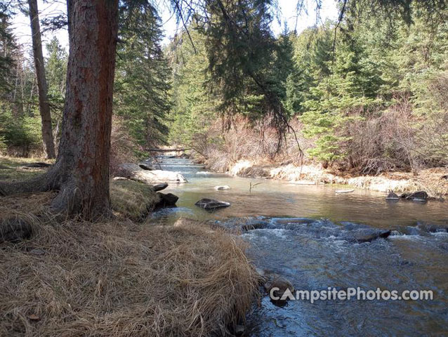 Boxelder Forks Campground Creek Scenic