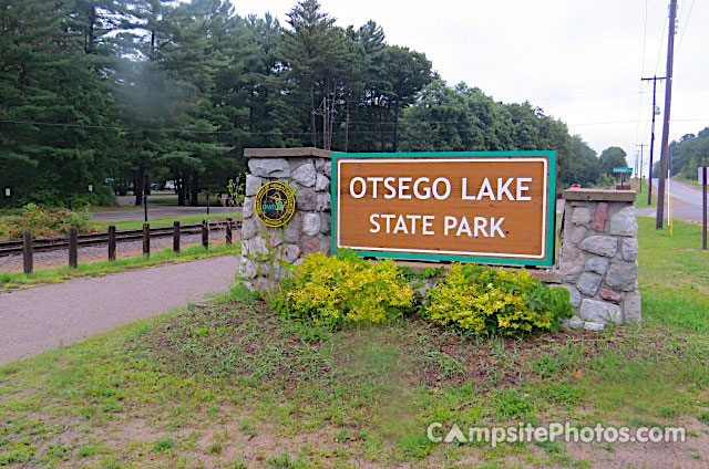 Otsego Lake State Park Sign