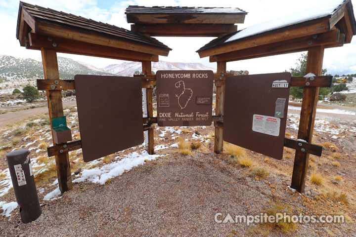 Honeycomb Rocks Campground Pay Station