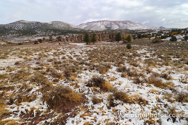 Honeycomb Rocks Campground View