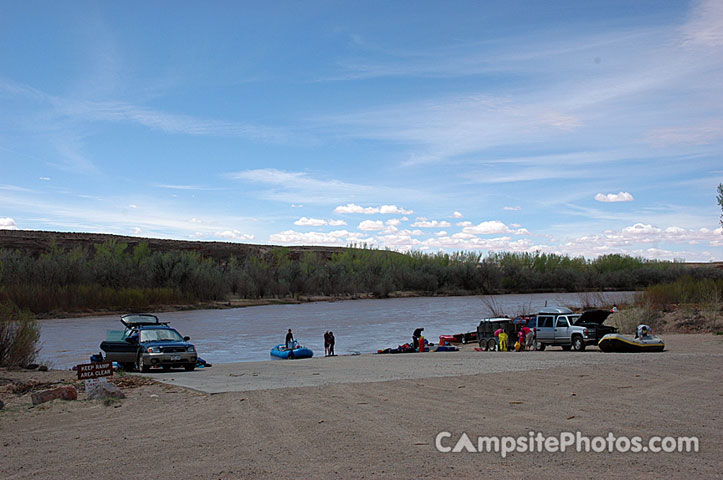 Sand Island Group Site Boat Ramp