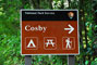 Cosby Campground Sign