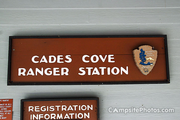 Cades Cove Group Sign