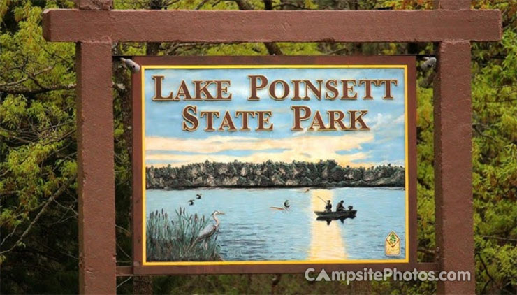 Lake Poinsett State Park Sign