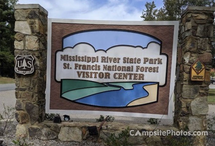 Mississippi River State Park Sign