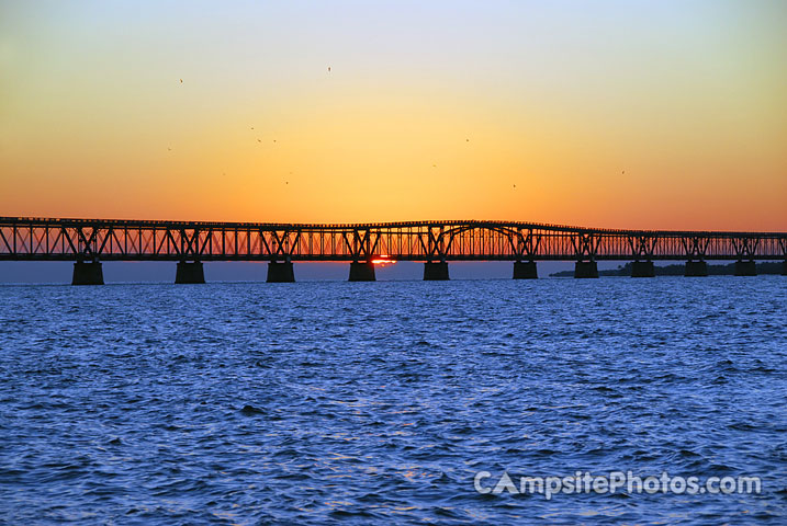 Bahia Honda State Park Bridge Sunset