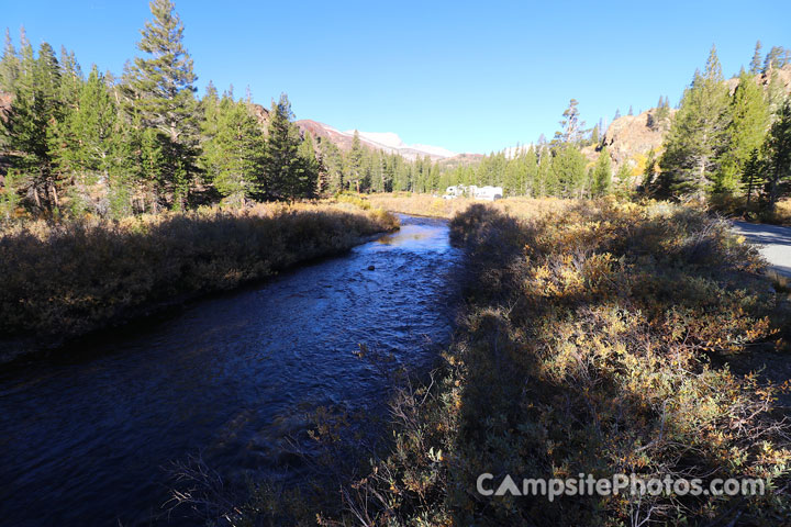 Ellery Lake Campground Creek View